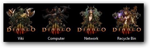 Diablo III Extreme Theme - 暗黑3 Windows7 主题 4