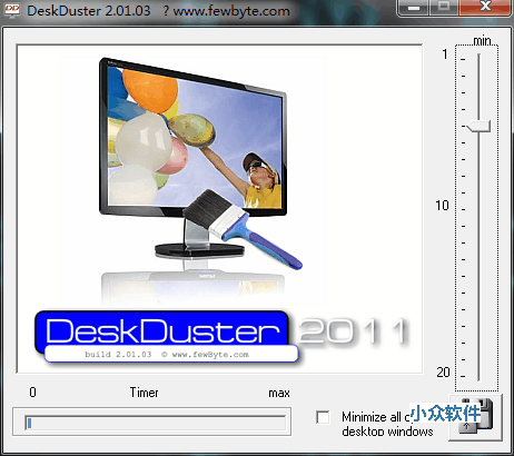 DeskDuster - 空闲时自动隐藏桌面图标 1