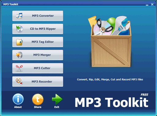 MP3 Toolkit - MP3 六合一工具箱 1