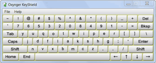 Oxynger KeyShield - 防截屏、钩子的虚拟安全键盘 1