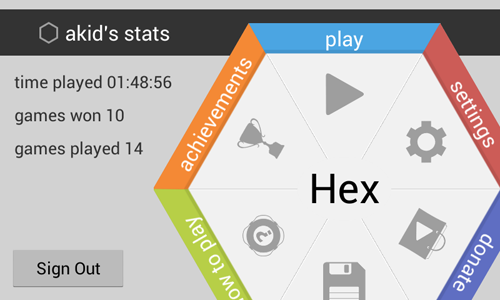 Hex – 简约而不简单的棋类游戏[Android] 1