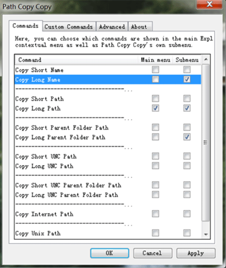 Path Copy Copy - 一键复制文件夹/文件路径与文件名[Windows] 2
