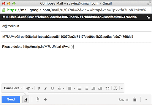 Mailpin - 发送邮件创建网页[Web] 3