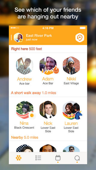Swarm - Foursquare 新应用，发现聚会[iPhone/Android] 1