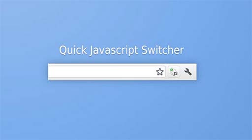 Quick Javascript Switcher - 快速开关 Javascript[Chrome] 1