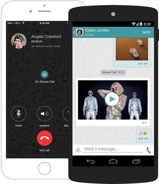 Wiper Messenger - 可以删除双方聊天内容的应用[iPhone/Android] 1