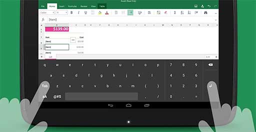 Keyboard for Excel - 为表格优化的键盘[Android] 2