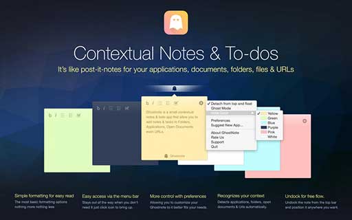 Ghostnote - 给每个文件、程序添加备注、便签[OS X] 1