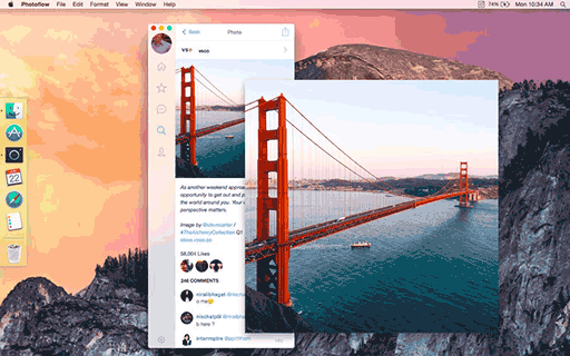 Photoflow - 漂亮的 Instagram 客户端[OS X] 1