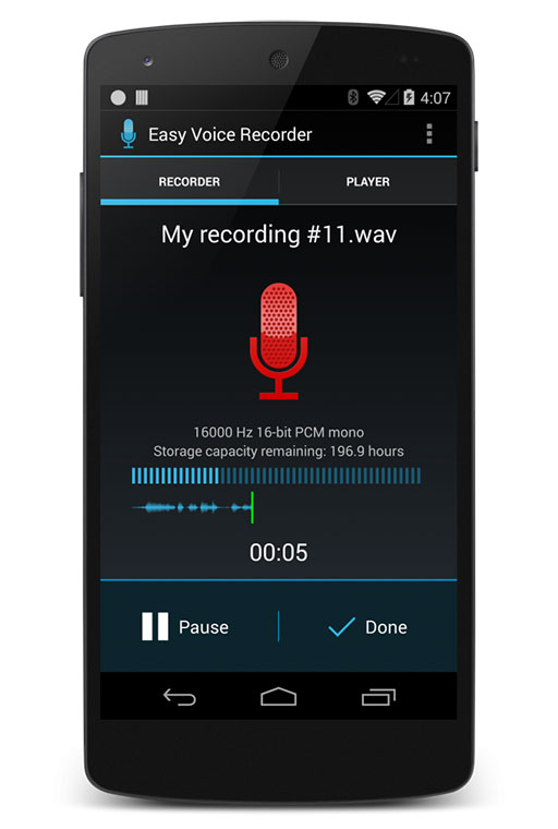 Easy Voice Recorder - 简洁的录音应用[Android] 1
