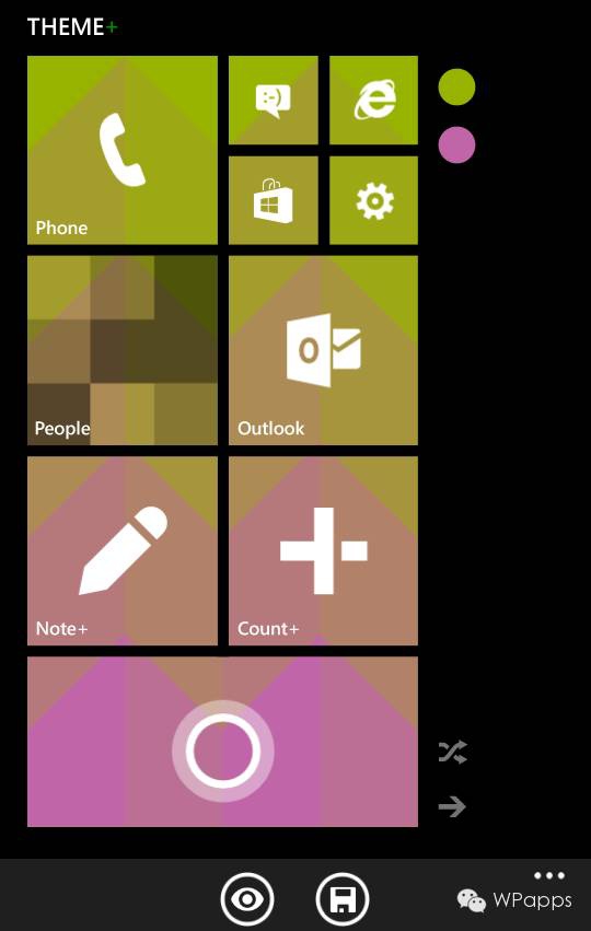 Theme+ - 高逼格壁纸生成器[Windows Phone] 3