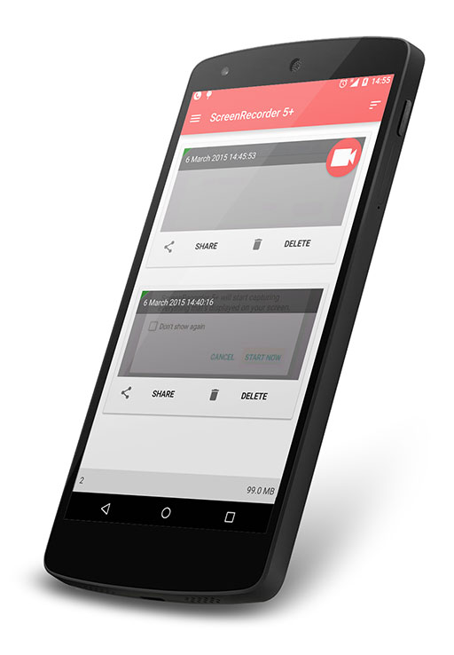 Screen Recorder - Android 下的免费高清屏幕录制应用 1
