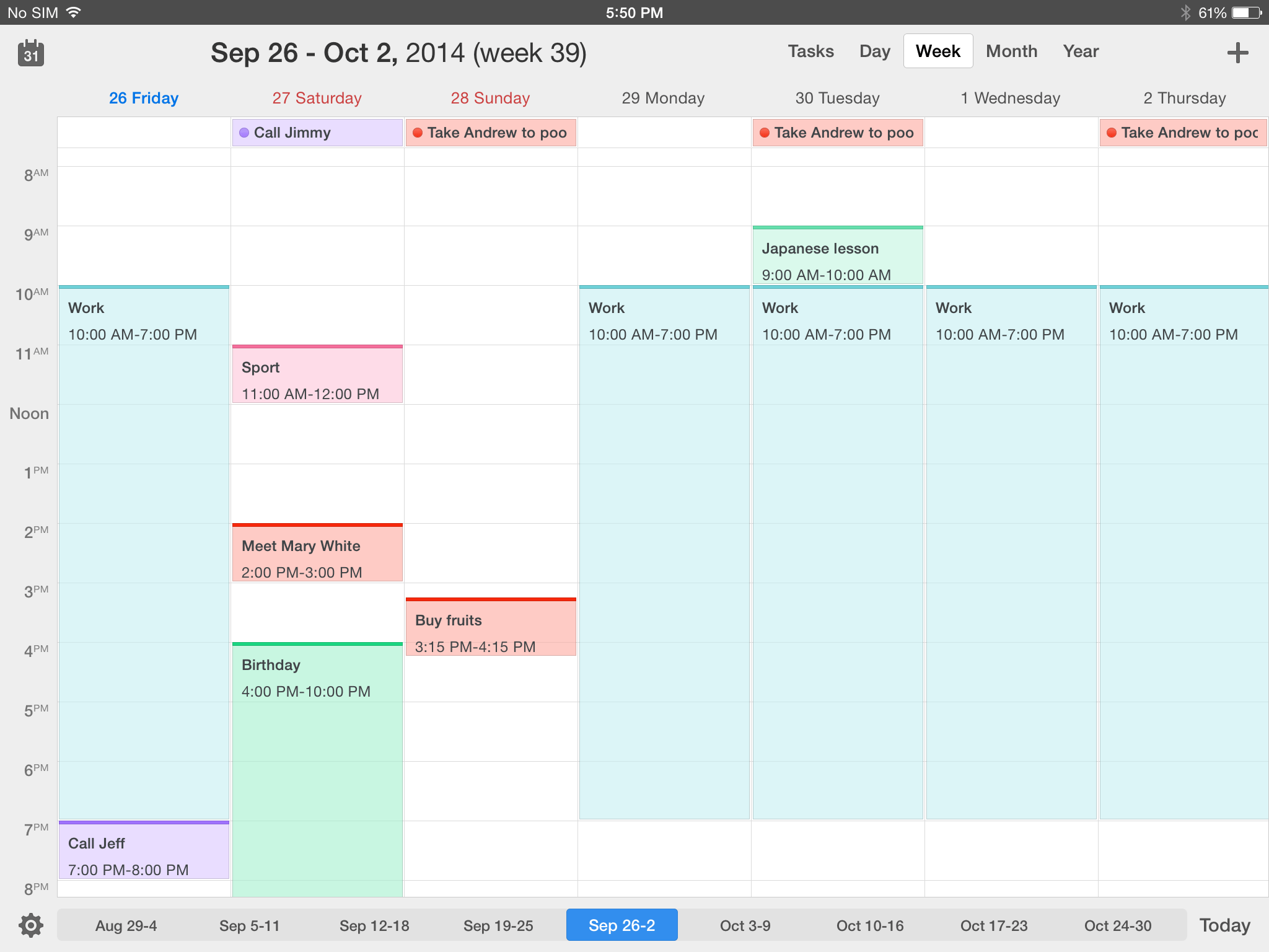 口碑不错的 iOS 日历应用 Calendars 5 限免 2