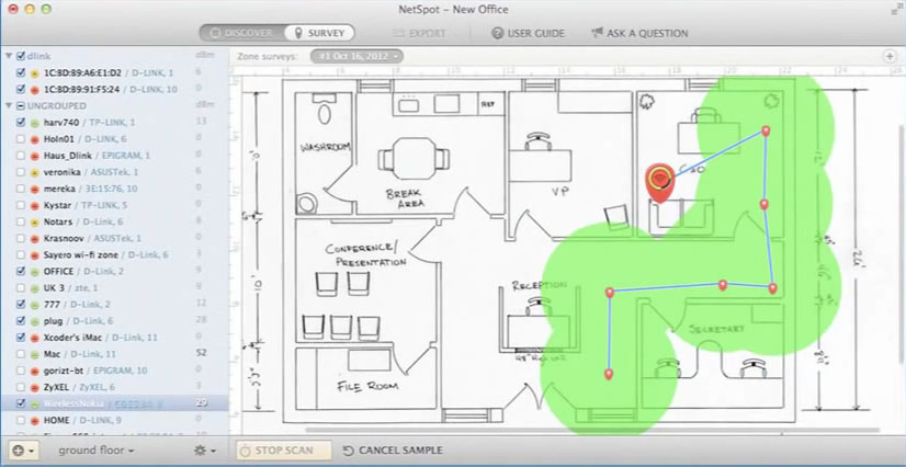 Wi-Fi Heatmap - 分析 Wi-Fi 覆盖，创建可视化 Wi-Fi 地图 [Android] 3