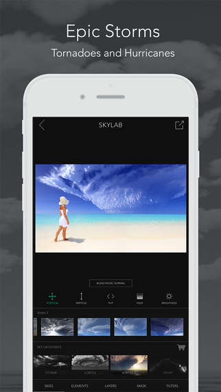 SkyLab Photo Editor - 假装有蓝天[iPad/iPhone] 1