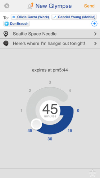 Glympse - 与家人和好友分享 GPS 位置及速度[iOS/Android] 3