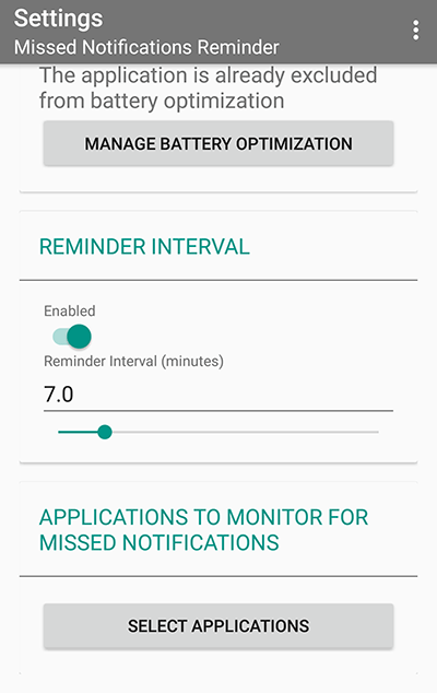 Missed Notifications Reminder - 重复提醒重要的通知[Android] 1