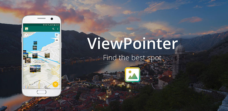 ViewPointer - 在地图上显示来自摄影网站的照片[Android] 1