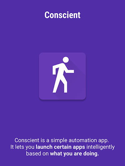 Conscient - 当你把耳机插入手机后开始骑车时，自动播放音乐[Android] 1