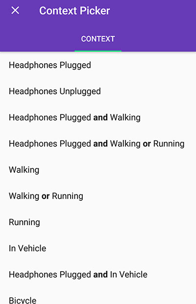 Conscient - 当你把耳机插入手机后开始骑车时，自动播放音乐[Android] 2