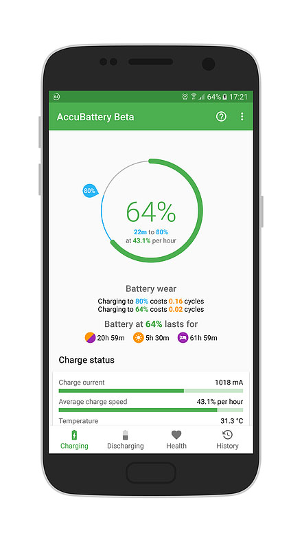 AccuBattery - 像「特斯拉」一样保护你的手机电池[Android] 1