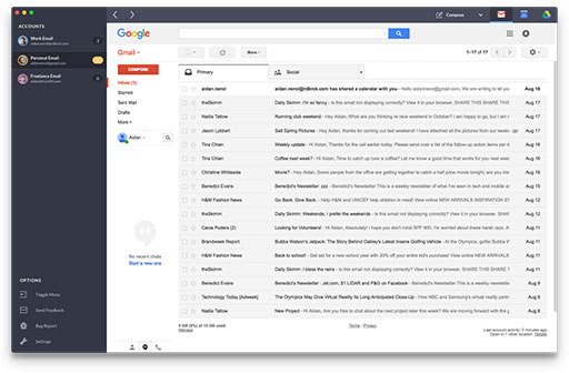 Shift - 完美切换多账号邮箱，支持 Gmail 与 Outlook [Win/macOS/Linux] 1