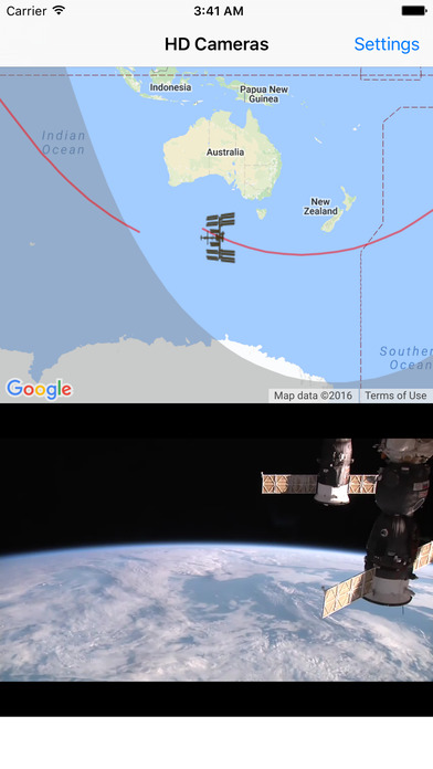 ISS HD Live - 从「国际空间站」实况直播地球[iOS/Android] 1