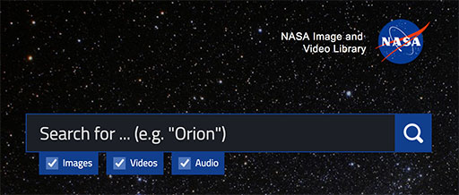 NASA 官方视频与图片库[Web] 1