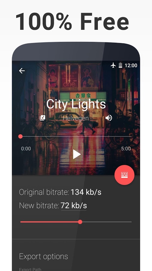 Timbre - 在 Android 设备上处理视频/音频文件，剪辑、合并、转换 4