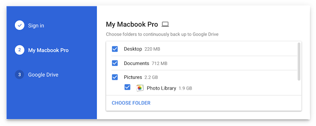 Backup and Sync from Google 将推迟发布 1