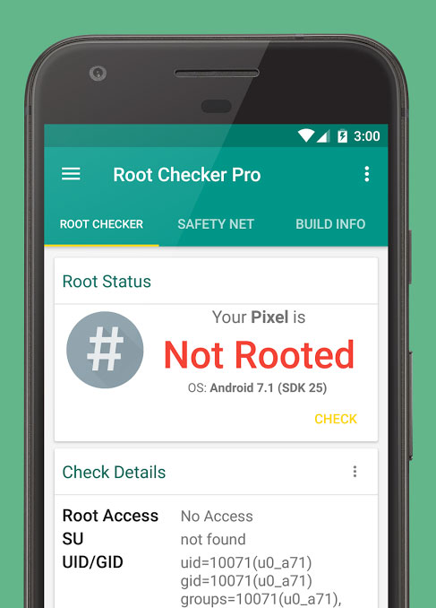 Root Checker Pro - 检查 Android 设备是否 root 以及 SafetyNet 测试[限免] 1