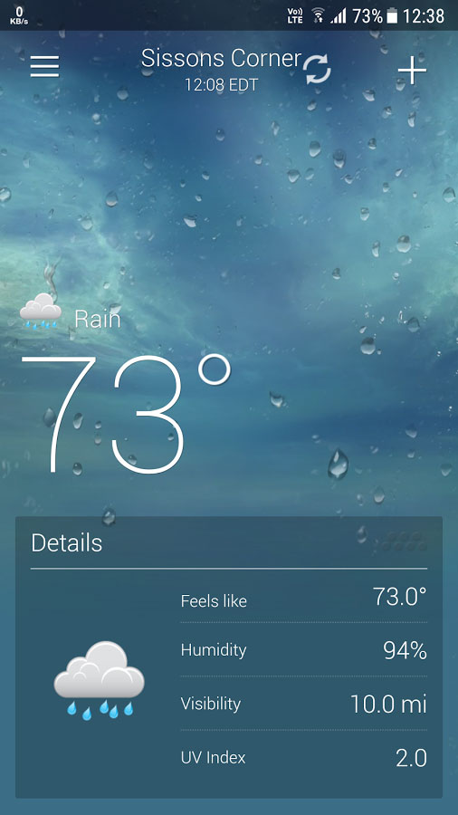 Amazing Weather HD - 将动态壁纸与天气预报放在一起 [Android] 4
