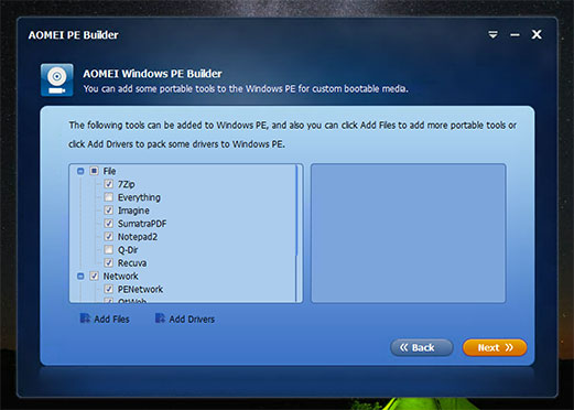 AOMEI PE Builder - 制作自己的 Windows PE 系统恢复环境 2