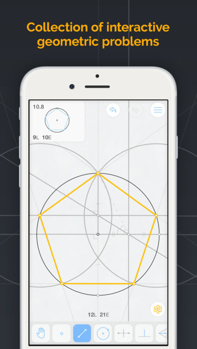 Euclidea - 几何解密游戏，开启你的学霸模式 [Web/iOS/Android] 1