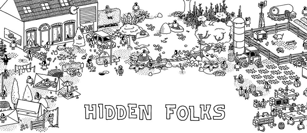 Hidden Folks - 在微型景观中，充满魔性的寻宝 [iOS/Android] 1