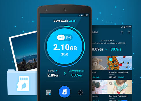 GOM Saver - 帮你压缩视频与照片，来节省手机存储空间 [Android] 1