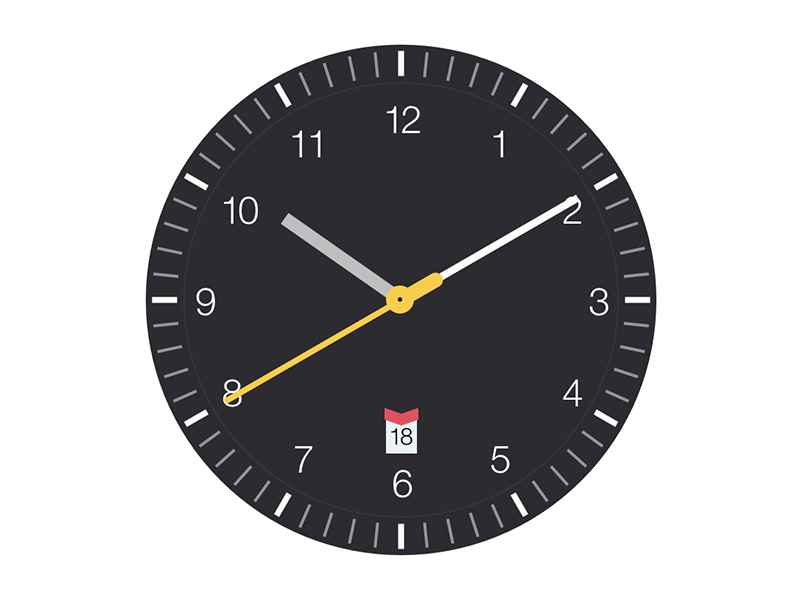 Clock.saver - 源自 Braun Watches 灵感的时钟屏保 [macOS] 3