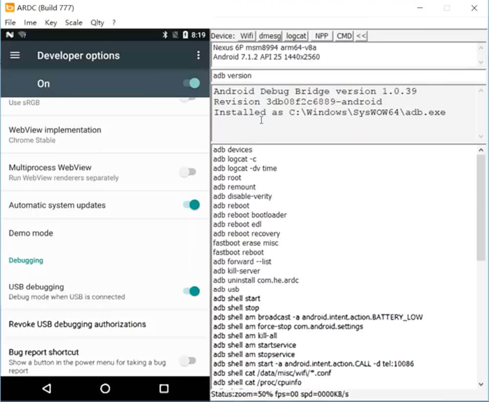 Android 远程桌面助手 - 将 Android 屏幕「实时投屏」到电脑上，并控制 [Windows] 1