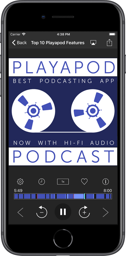 Playapod - 支持跨设备同步的「播客」播放工具 [iOS/Android] 1