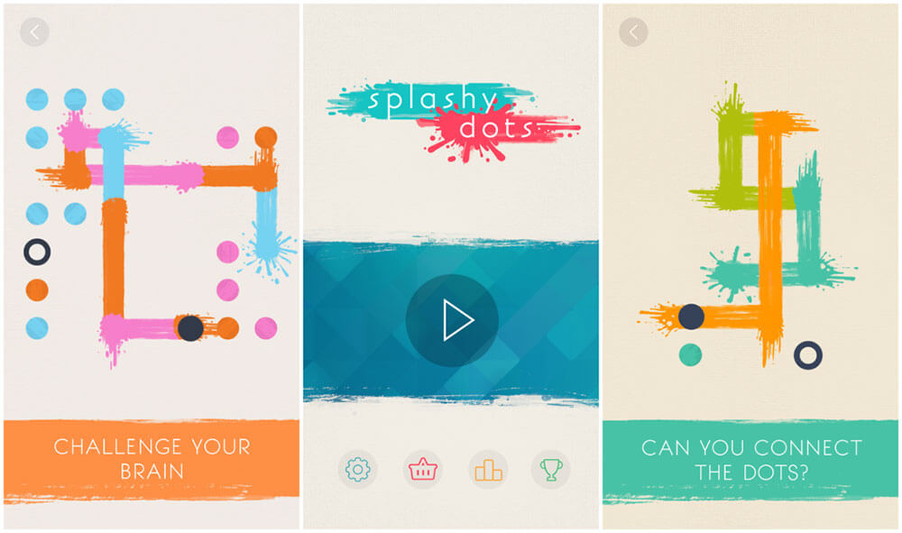 Splashy Dots - 这是一个有艺术气息的益智解谜游戏[iOS/Android] 1