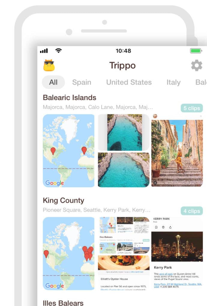 自动识别截屏地点，Trippo 帮你收集分类灵感，规划下一次旅行[iPhone] 2