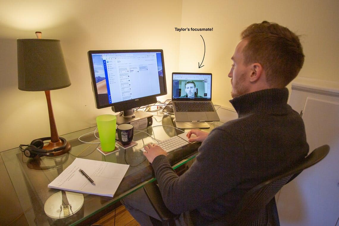 Focusmate - 为自由职业者找一个“视频同事”一起工作，就像在同一个办公室一样 2
