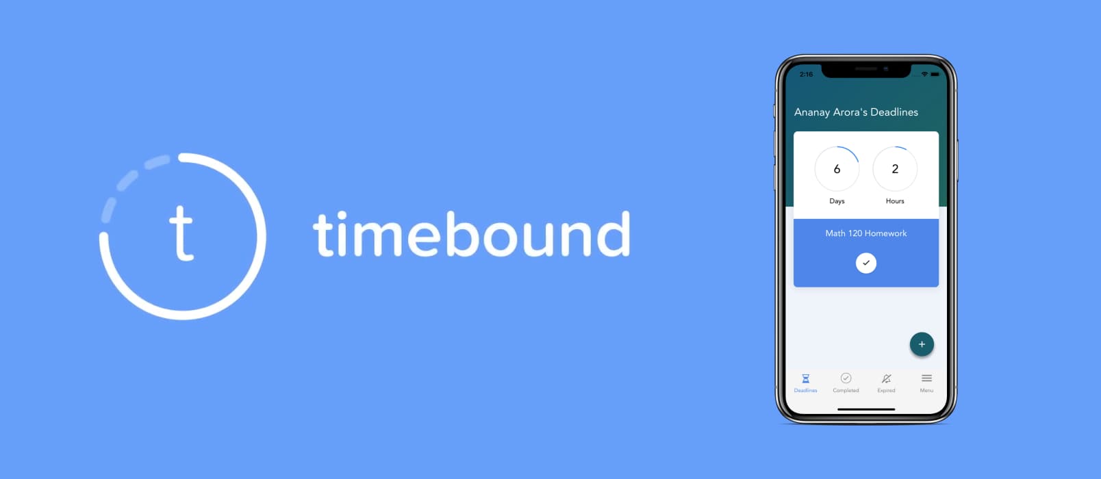 Timebound - 用倒计时显示并提醒 todo 任务[iOS/Android] 1