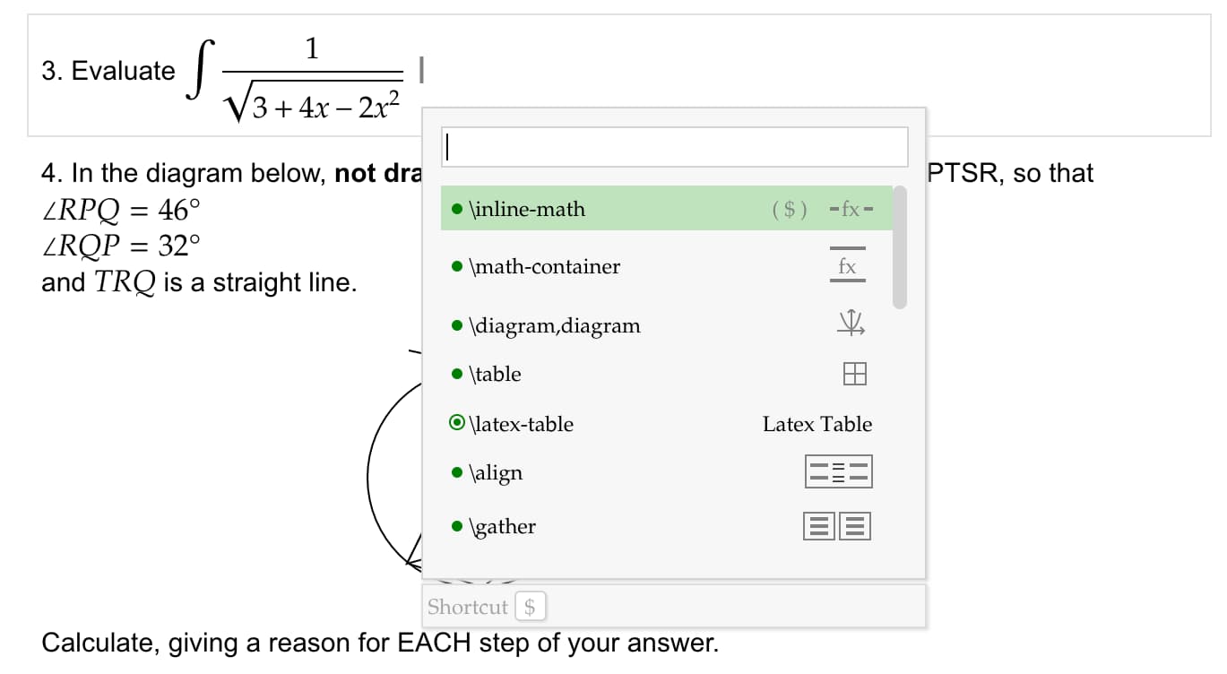 Mathcha -支持手写识别公式的在线数学编辑器，不会 LaTeX 也能用 2