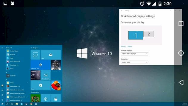 安利一个将各种设备拓展为 Windows 第二屏幕的软件：spacedesk 2