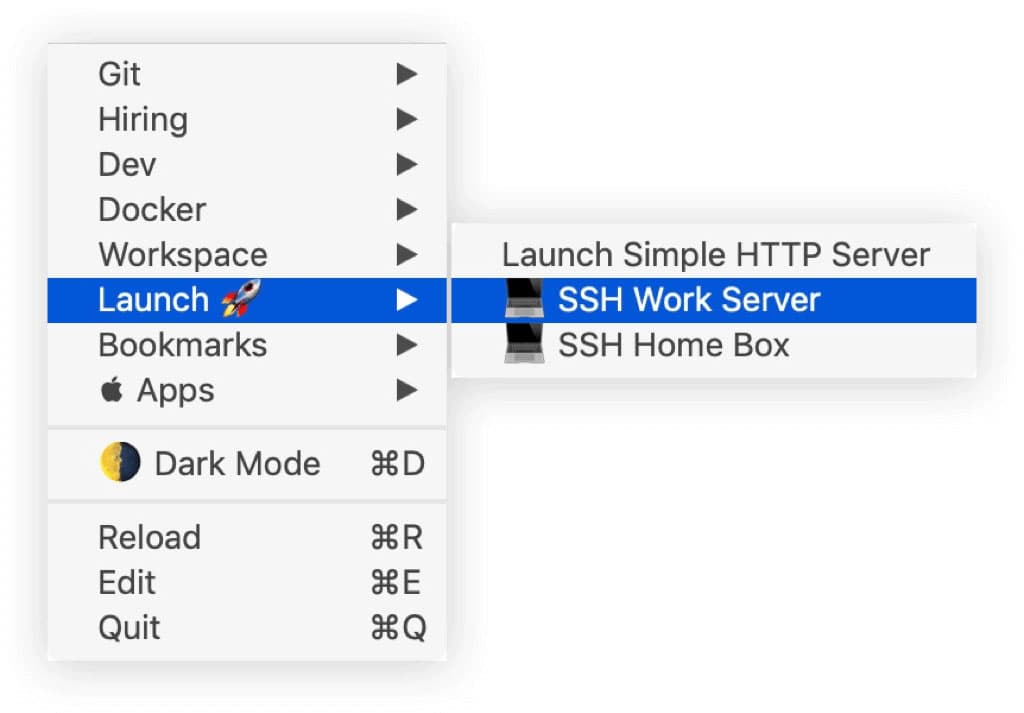 SuperBar - 自定义 macOS 菜单栏，书签、命令行、代码片段... 3
