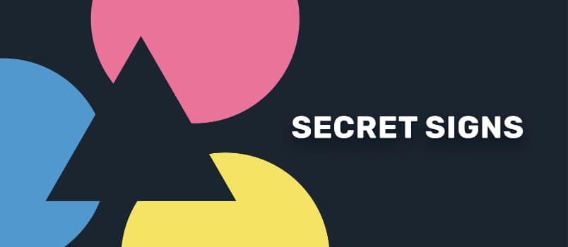 Secret Signs - 解谜游戏，测试你的创造力和想象力[iPhone/Android] 1