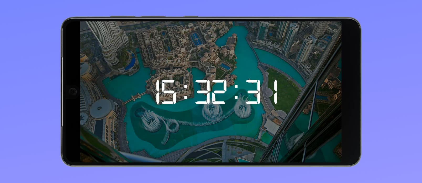 新机表 - 旧物利用，优雅的全屏显示时间应用[Android] 1