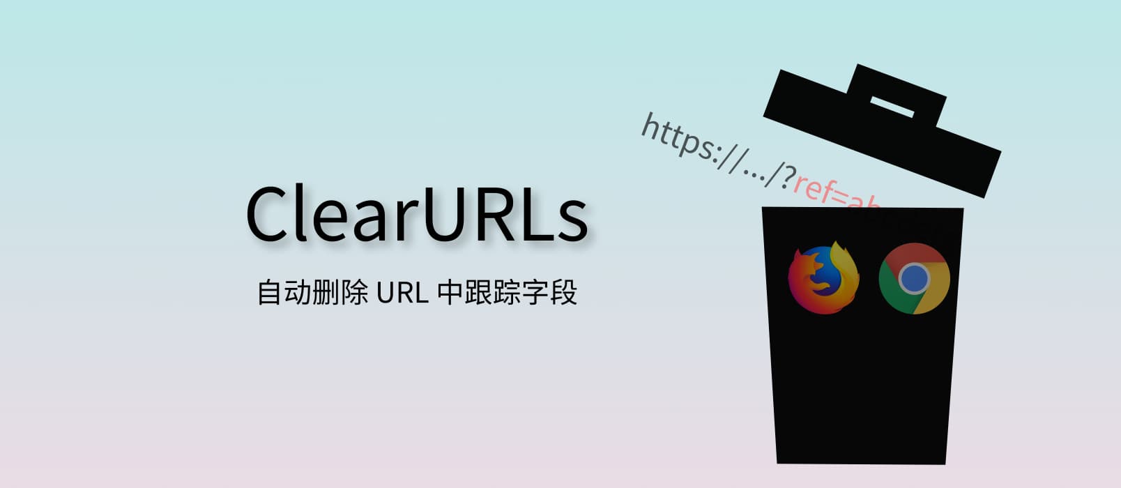 ClearURLs - 自动删除 URL 中跟踪字段[Chrome/Firefox] 1