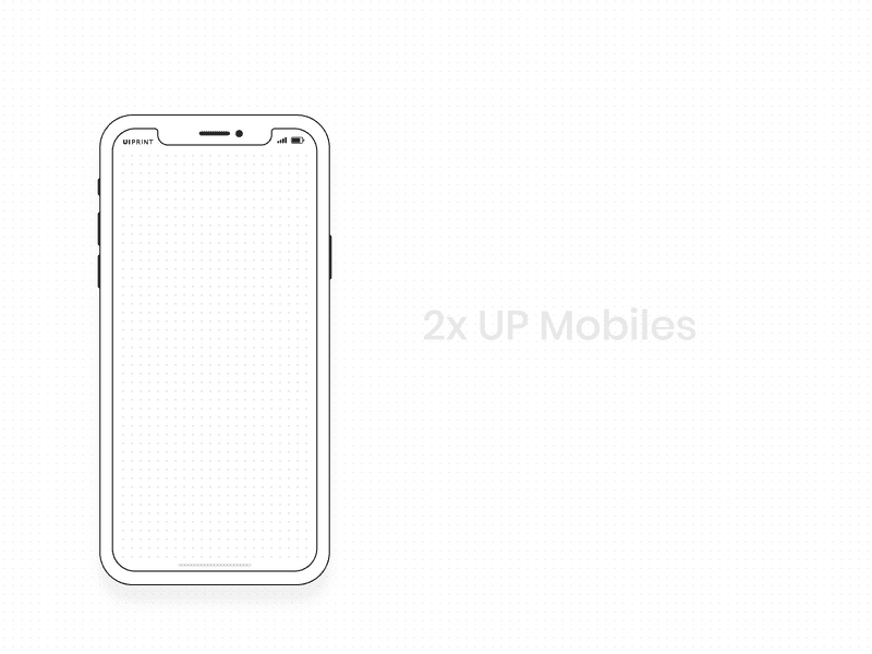 uiprint - 适合于 iPhone，可打印出来的线框原型图 5